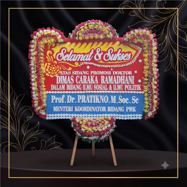 Karangan Bunga Papan Wisuda & Success Celebration